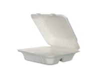 Sugarcane Bagasse Clamshell Containers B0373 C