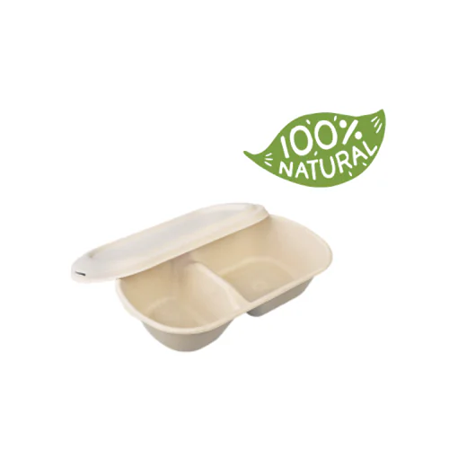 Bagasse Container With Lids Range 2