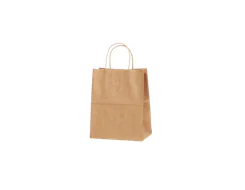 Kraft Paper Takeaway Bags With Handle 24510