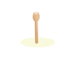 100 Compostable Fsc Paper Cutlery Pp06