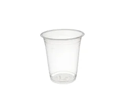 100 Compostable Pla Clear Cold Cups Pla12