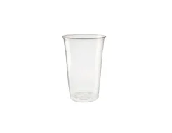 100 Compostable Pla Clear Cold Cups Pla14
