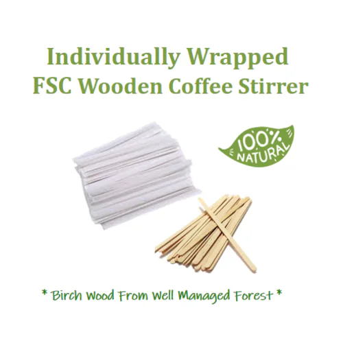 Wooden Coffee Stirrers 3