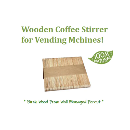 Wooden Coffee Stirrers 4