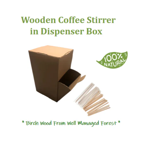 Wooden Coffee Stirrers 5