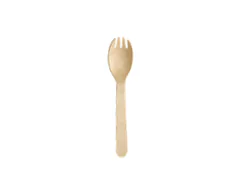 65 Disposable Wooden Cutlery Compostable Wp65