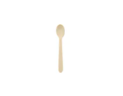 Disposable Wooden Coffee Spoons Compostable 180451
