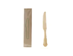 Individual Wrap Disposable Wooden Cutlery Wk75 Iwb