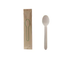 Individual Wrap Disposable Wooden Cutlery Ws65 Iwb