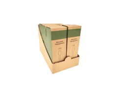 Retail Packaging Disposable Wooden Cutlery Ws65 24
